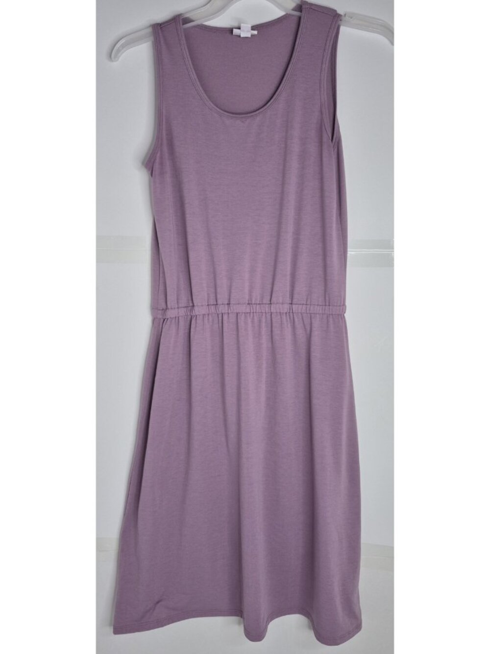 Lularoe Simply Comfortable Sleeveless Tank Dress Women's Size M Light Purple